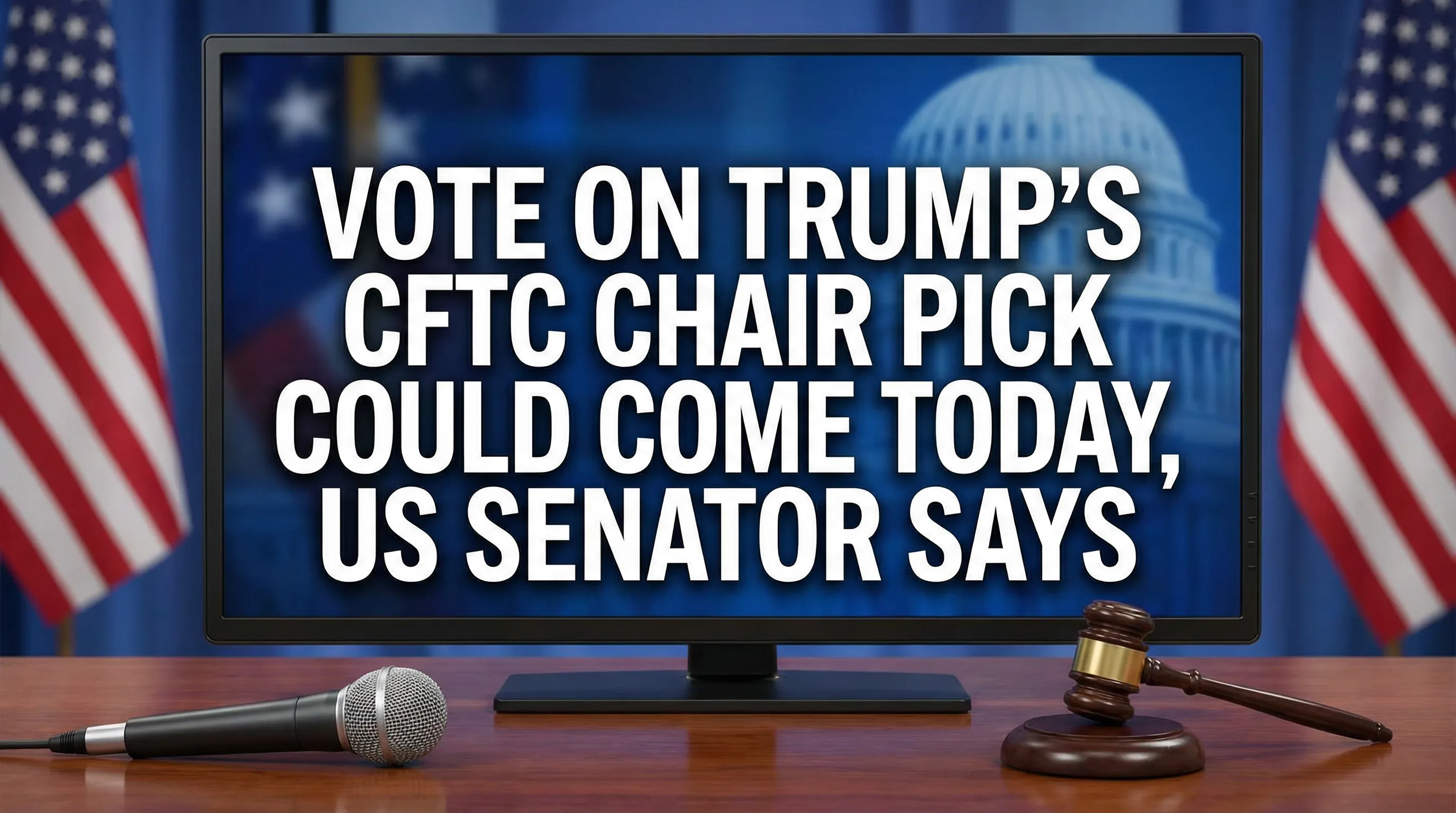 Senate Vote on Trump's CFTC Chair Nominee Could Occur Today