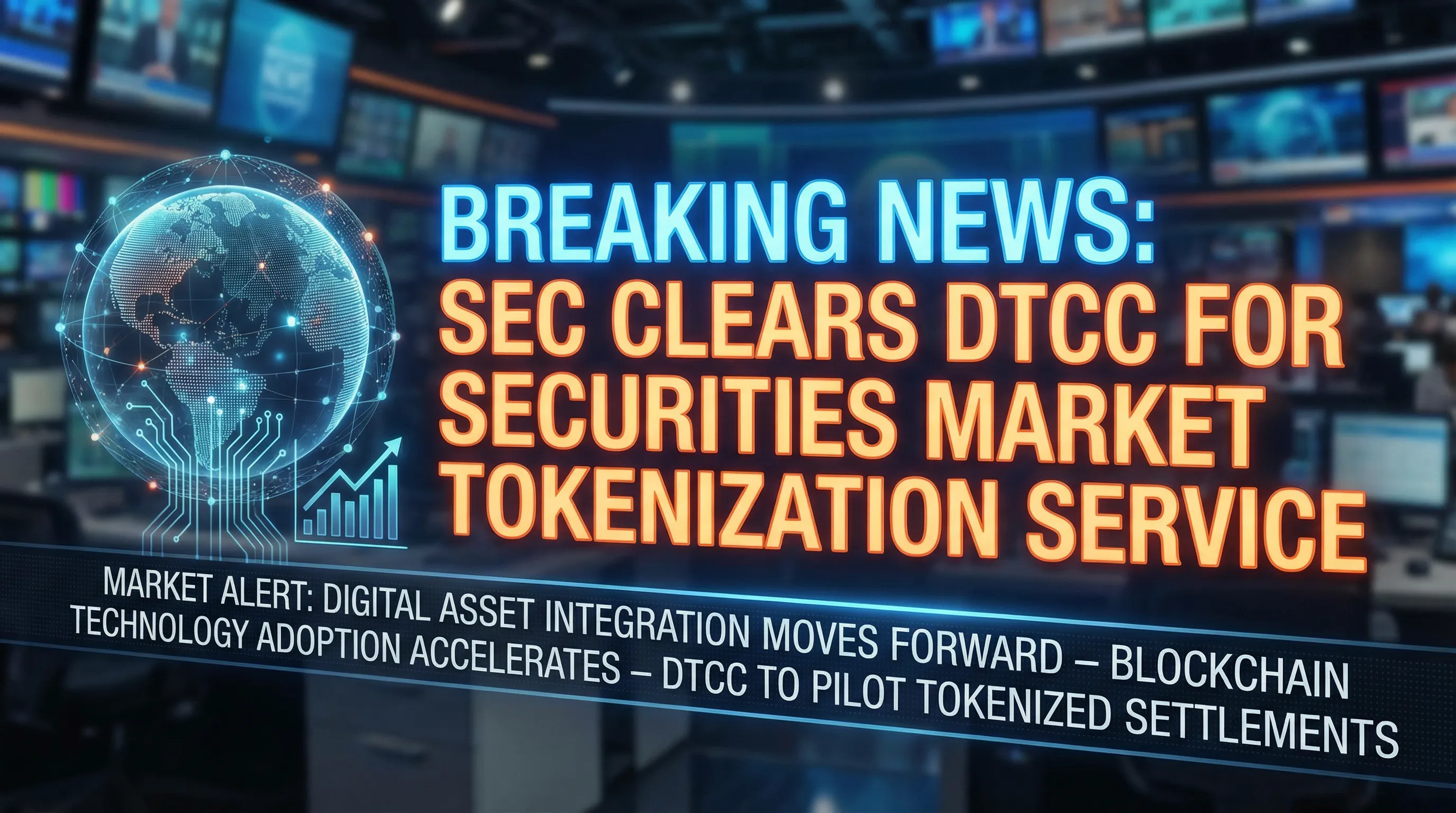 SEC Grants DTCC Landmark Approval for Securities Tokenization Service