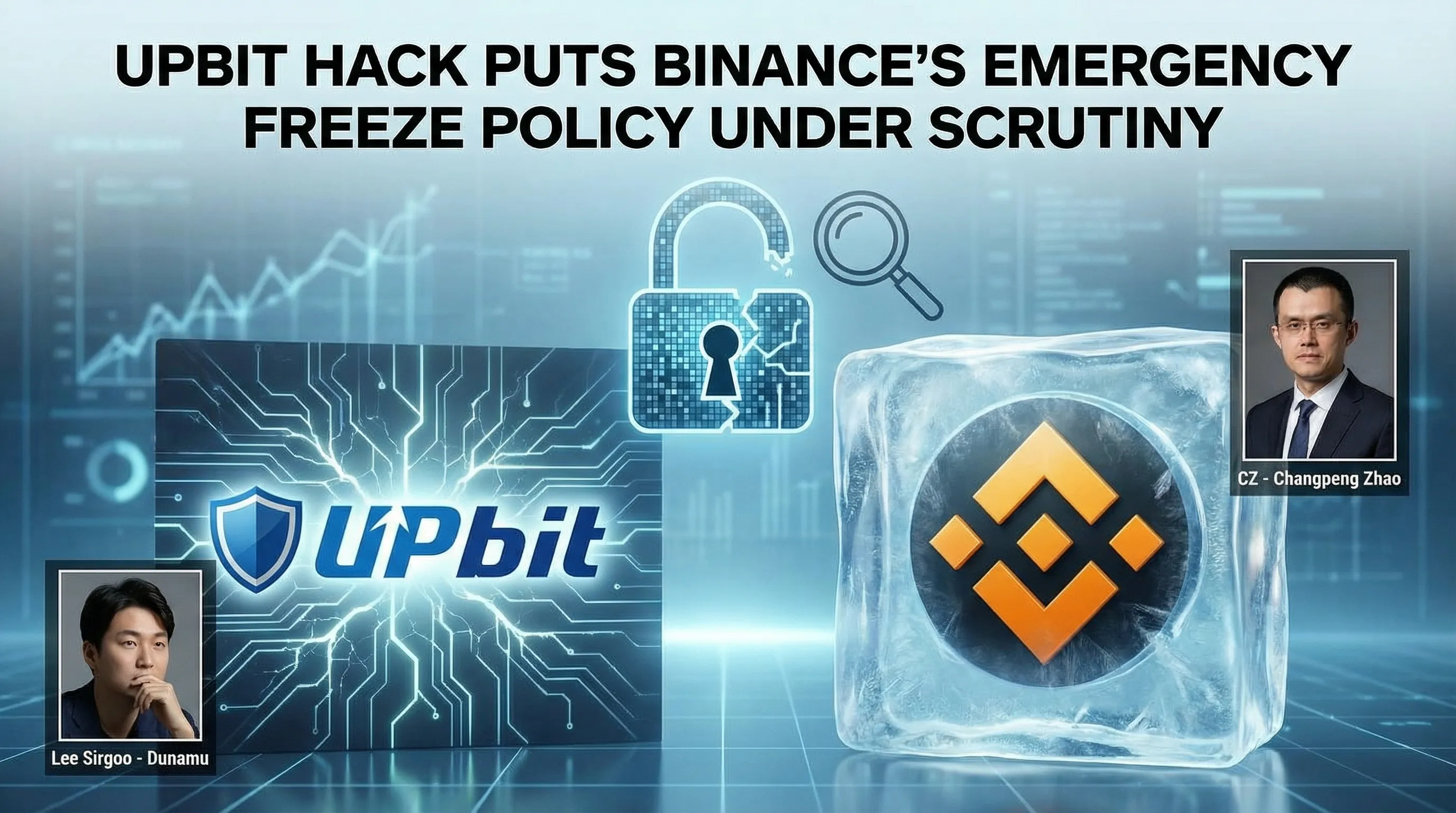 Upbit Hack Scrutinizes Binance's Emergency Asset Freeze Policy