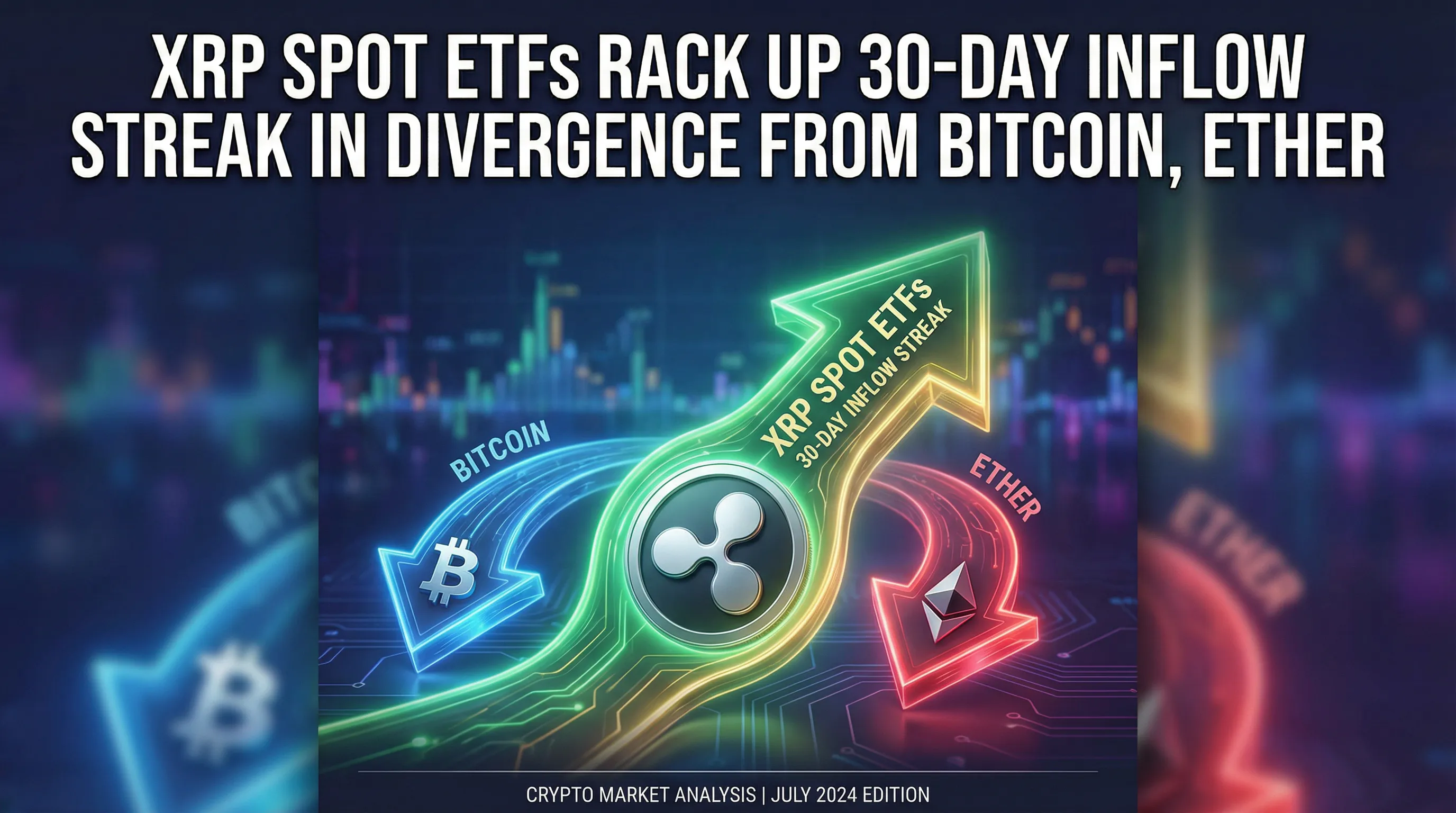 XRP ETFs Defy Market Trends with Unbroken 30-Day Inflow Surge