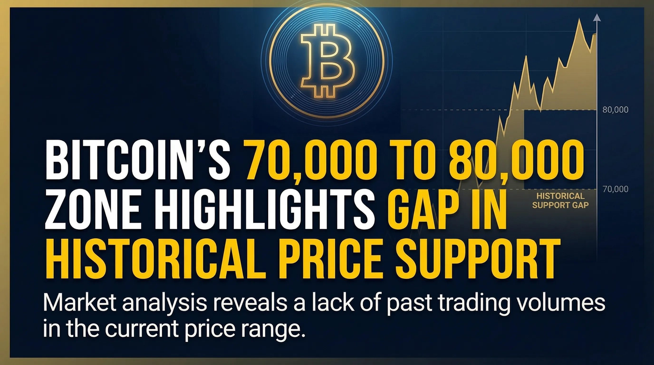 Navigating Bitcoin's Fragile $70K-$80K Price Band: A Critical Support Gap Analysis