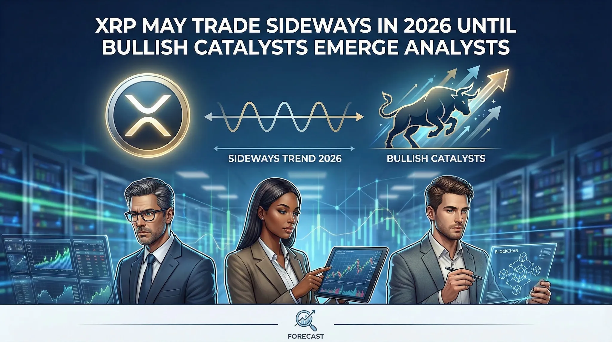 Прогноз цены XRP: Ожидается боковое движение до бычьих триггеров в 2026 году